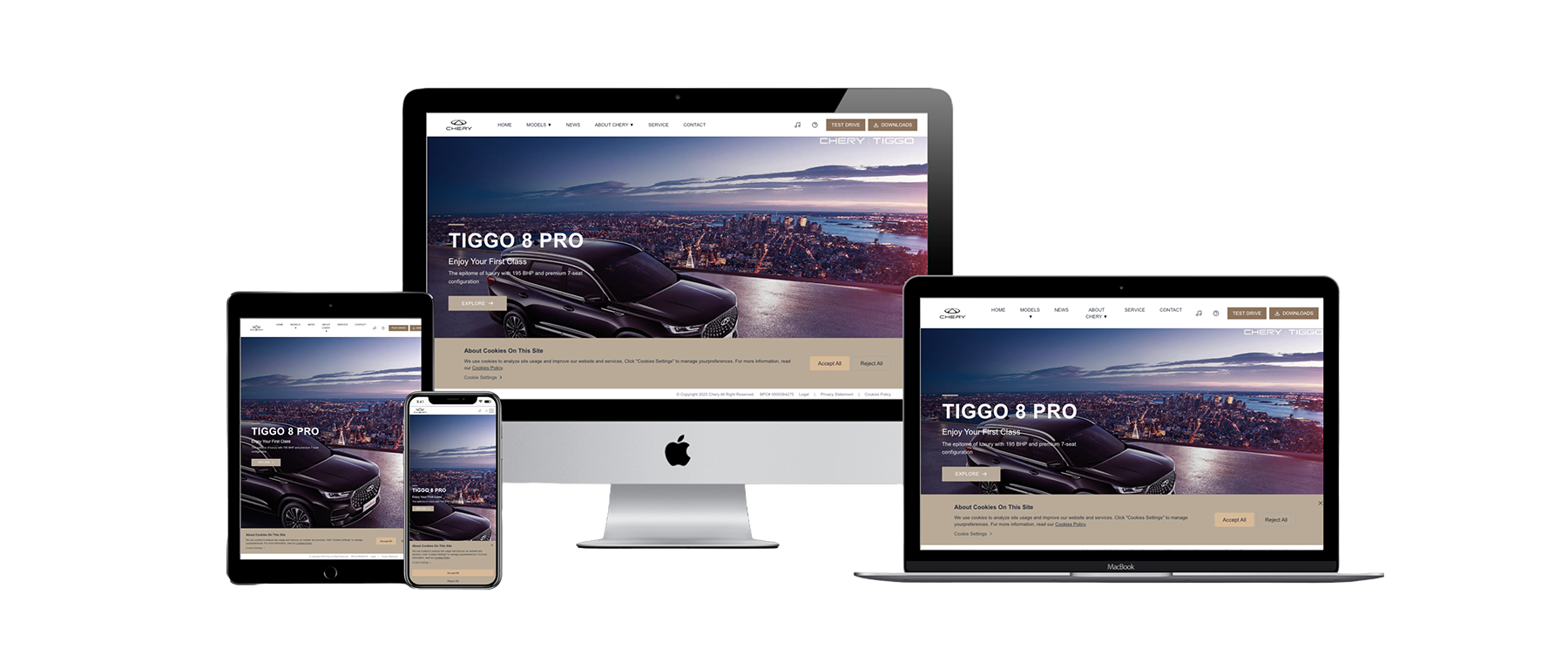 Chery Bangladesh Website